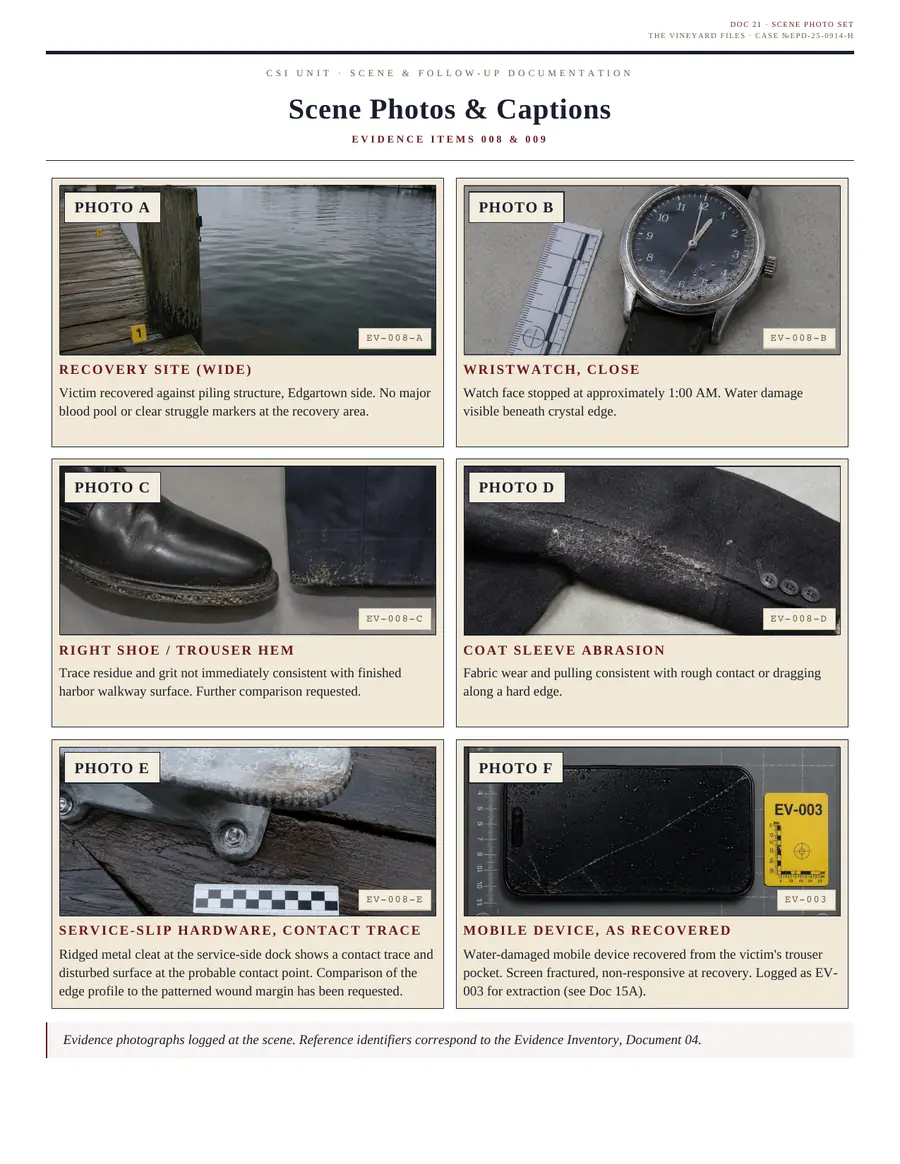 Doc 21 &middot; Scene photographs