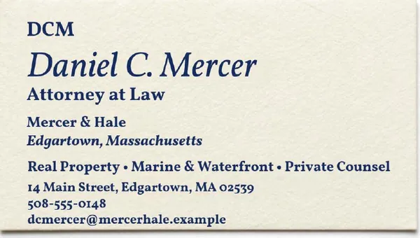 Daniel Mercer’s card